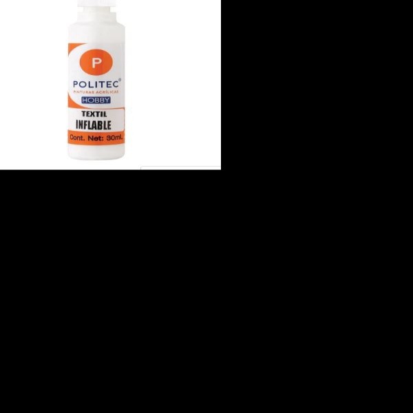 PINTURA TEXTIL INFLABLE 30ML POLITEC BLANCO 436 E12 C240